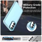 For Samsung Galaxy F15 5G Candy PC Hybrid TPU Shockproof Phone Case(Blue) - 2