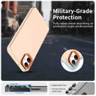 For Samsung Galaxy F05 Candy PC Hybrid TPU Shockproof Phone Case(Orange) - 2
