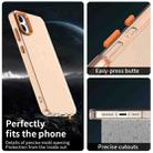 For Samsung Galaxy F05 Candy PC Hybrid TPU Shockproof Phone Case(Orange) - 3
