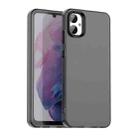 For Samsung Galaxy F05 Candy PC Hybrid TPU Shockproof Phone Case(Black) - 1
