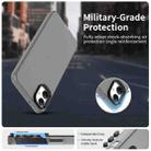 For Samsung Galaxy F05 Candy PC Hybrid TPU Shockproof Phone Case(Black) - 2