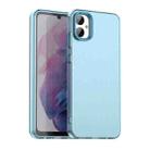 For Samsung Galaxy F05 Candy PC Hybrid TPU Shockproof Phone Case(Blue) - 1