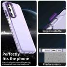 For Samsung Galaxy M15 5G Prime Candy PC Hybrid TPU Shockproof Phone Case(Purple) - 3