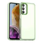 For Samsung Galaxy M14 5G Candy PC Hybrid TPU Shockproof Phone Case(Green) - 1