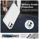 For Samsung Galaxy M05 Candy PC Hybrid TPU Shockproof Phone Case(White) - 2