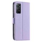 For Redmi Note 11 Pro 4G / 5G Global Ring Buckle Rhombic Leather Phone Case(Purple) - 3