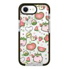 For iPhone 7 / 8 / SE 2020 2022 Simple Illustration Pattern Full Coverage Phone Case(Watermelon Pig) - 1
