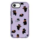 For iPhone 7 / 8 / SE 2020 2022 Simple Illustration Pattern Full Coverage Phone Case(Cute Dog Bear C) - 1