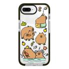 For iPhone 7 Plus / 8 Plus Simple Illustration Pattern Full Coverage Phone Case(Capybara B) - 1