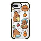 For iPhone 7 Plus / 8 Plus Simple Illustration Pattern Full Coverage Phone Case(Capybara C) - 1