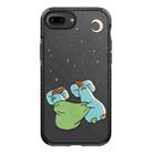 For iPhone 7 Plus / 8 Plus Simple Illustration Pattern Full Coverage Phone Case(Sleeping Duck) - 1