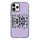 For iPhone 11 Pro Max Simple Illustration Pattern Full Coverage Phone Case(Simple Girl B) - 1