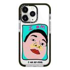 For iPhone 11 Pro Max Simple Illustration Pattern Full Coverage Phone Case(Cool Couple B) - 1