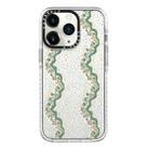 For iPhone 11 Pro Max Simple Illustration Pattern Full Coverage Phone Case(Flowers) - 1