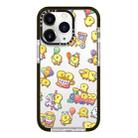 For iPhone 11 Pro Max Simple Illustration Pattern Full Coverage Phone Case(Duck Holiday B) - 1