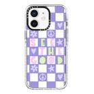 For iPhone 12 Simple Illustration Pattern Full Coverage Phone Case(Good Day B) - 1