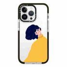 For iPhone 12 Pro Simple Illustration Pattern Full Coverage Phone Case(Sweater Couple B) - 1