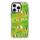 For iPhone 12 Pro Simple Illustration Pattern Full Coverage Phone Case(Penguin) - 1