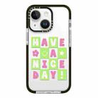 For iPhone 13 Simple Illustration Pattern Full Coverage Phone Case(Good Day A) - 1