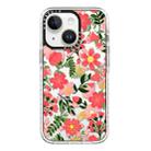 For iPhone 13 mini Simple Illustration Pattern Full Coverage Phone Case(Fresh Flower B) - 1