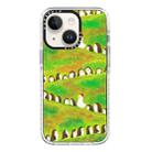 For iPhone 13 mini Simple Illustration Pattern Full Coverage Phone Case(Penguin) - 1