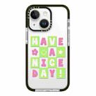 For iPhone 13 mini Simple Illustration Pattern Full Coverage Phone Case(Good Day A) - 1