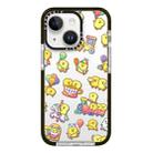 For iPhone 13 mini Simple Illustration Pattern Full Coverage Phone Case(Duck Holiday B) - 1