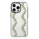 For iPhone 13 Pro Max Simple Illustration Pattern Full Coverage Phone Case(Flowers) - 1