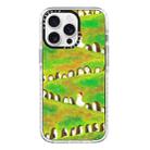 For iPhone 14 Pro Simple Illustration Pattern Full Coverage Phone Case(Penguin) - 1