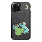 For iPhone 14 Pro Max Simple Illustration Pattern Full Coverage Phone Case(Sleeping Duck) - 1