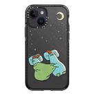 For iPhone 15 Simple Illustration Pattern Full Coverage Phone Case(Sleeping Duck) - 1