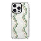 For iPhone 15 Pro Simple Illustration Pattern Full Coverage Phone Case(Flowers) - 1