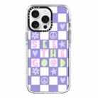 For iPhone 15 Pro Max Simple Illustration Pattern Full Coverage Phone Case(Good Day B) - 1