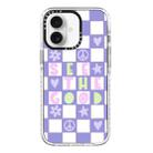 For iPhone 16 Simple Illustration Pattern Full Coverage Phone Case(Good Day B) - 1