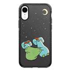 For iPhone XR Simple Illustration Pattern Full Coverage Phone Case(Sleeping Duck) - 1