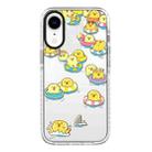 For iPhone XR Simple Illustration Pattern Full Coverage Phone Case(Duck Holiday A) - 1