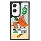 For Samsung Galaxy A05 Creative Art Pattern Full Coverage Phone Case(Carrot Bear) - 1