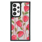 For Samsung Galaxy A23 4G / 5G Creative Art Pattern Full Coverage Phone Case(Tulip Camellia C) - 1