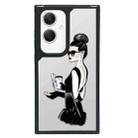 For Samsung Galaxy A05 Creative Art Pattern Full Coverage Phone Case(Fashion Girl C) - 1