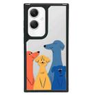 For Samsung Galaxy A05 Creative Art Pattern Full Coverage Phone Case(Colorful Dog A) - 1