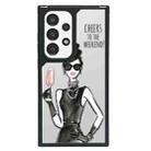 For Samsung Galaxy A13 / A04S Creative Art Pattern Full Coverage Phone Case(Fashion Girl D) - 1