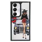 For Samsung Galaxy A34 Creative Art Pattern Full Coverage Phone Case(Fashion Girl F) - 1