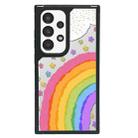 For Samsung Galaxy A13 / A04S Creative Art Pattern Full Coverage Phone Case(Rainbow Flower A) - 1