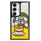 For Samsung Galaxy A25 5G Creative Art Pattern Full Coverage Phone Case(Greedy Kid A) - 1