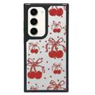 For Samsung Galaxy S22 5G Creative Art Pattern Full Coverage Phone Case(Sweet Pink C) - 1