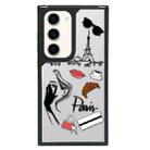 For Samsung Galaxy S22 5G Creative Art Pattern Full Coverage Phone Case(Fashion Girl E) - 1