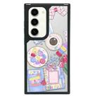 For Samsung Galaxy S22 5G Creative Art Pattern Full Coverage Phone Case(Girl Dream A) - 1