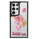 For Samsung Galaxy S22 Ultra 5G Creative Art Pattern Full Coverage Phone Case(Lucky Dice A) - 1