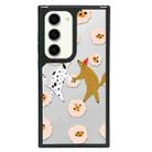 For Samsung Galaxy S22+ 5G Creative Art Pattern Full Coverage Phone Case(Colorful Dog C) - 1