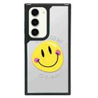 For Samsung Galaxy S22+ 5G Creative Art Pattern Full Coverage Phone Case(Smiley Face A) - 1